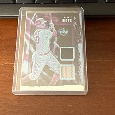 2020 Panini Diamond Kings Mookie Betts Dual Patch Los Angeles Dodgers