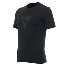 DAINESE QUICK DRY TEE BLACK MOTORCYCLE WICKING BASE LAYER T SHIRT TOP