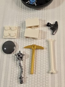 LEGO 2115 NINJAGO: Bonezai (Skulkin) Minifig Complete (NO Cards) Spinner