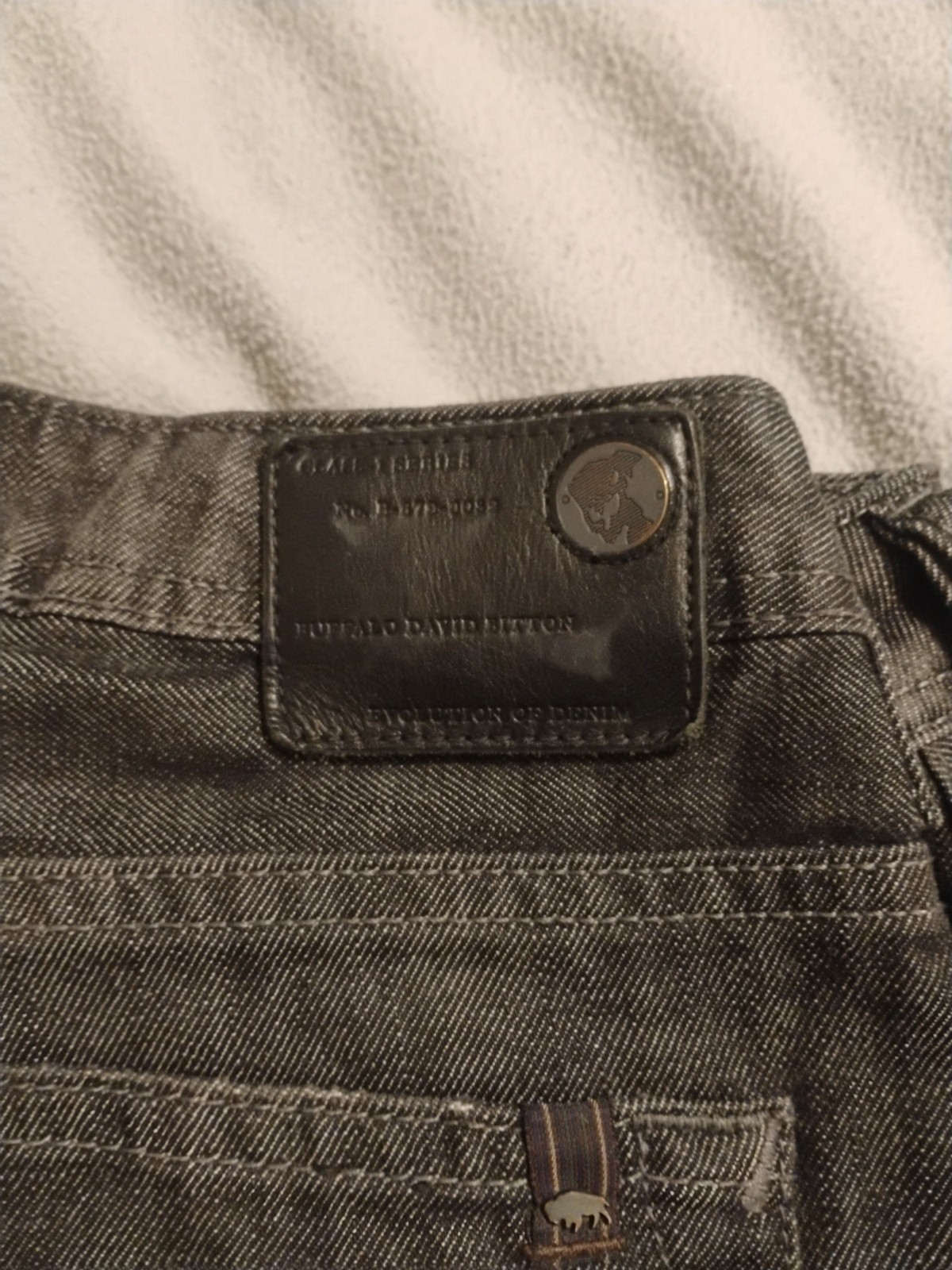 Buffalo David Bitton Driven Basic Straight Black … - image 2