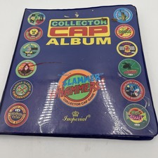 Official Vtg 90s Imperial Binder Slammer Whammers Pogs Large Lot 148 Slammers