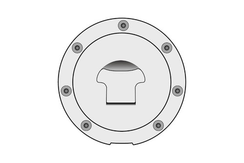 Gold Keyless 1/4 Turn Fuel Tank Gas Cap HONDA CBR 1100 XX 1100XX SC35 1999-2007 - Picture 4 of 4