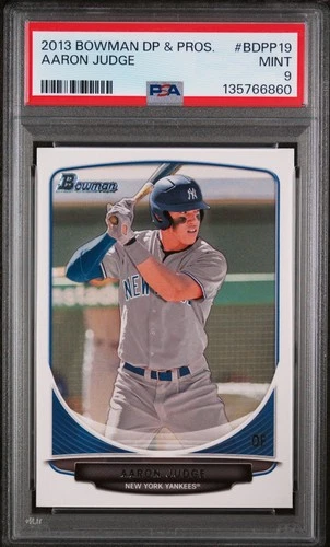 2013 Bowman Draft Picks & Prospects Aaron Judge #BDPP19 Rookie Card PSA 9 MINT