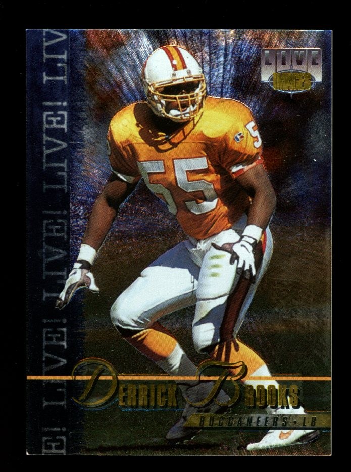 1995 Classic Images Limited Live #91 Derrick Brooks Tampa Bay Buccaneers Rookie