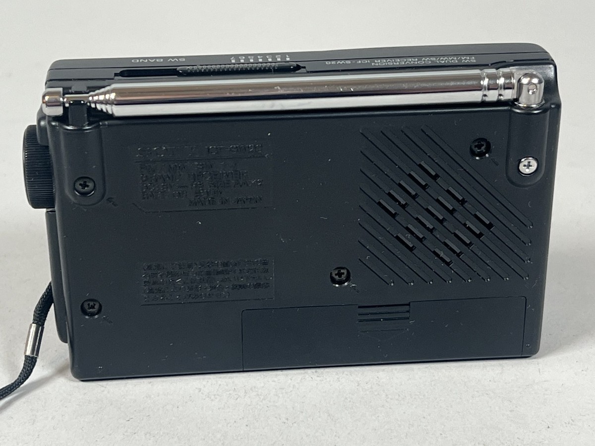 Sony ICF-SW20 FM/MW/SW1-7 - 9-Band Receiver - Cond - Open