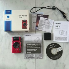 OLYMPUS STYLUS TG-4 Digital Camera Waterproof Camera Set With Box