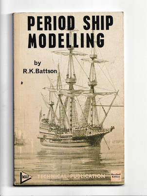 Vintage Period Ship Modelling Battson Technical Publication Elizabethan Galleon