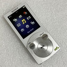 Reproductor de MP3 Sony Walkman NW-S644 8 GB blanco plateado Japón usado sin Bluetooth