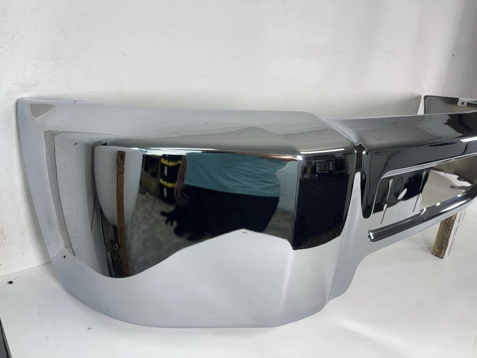 CAPA Front Bumper Chrome Face Bar for 2015-2019 Chevrolet Silverado 2500 3500 HD Foto 3 de 4