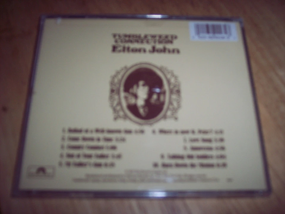 Elton John - Tumbleweed Connection ( CD - 1970 / 19?? -  Polydor – 829 248-2 ) Foto 2 de 2