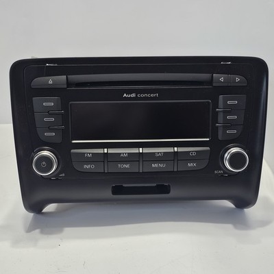 11-15 Audi TT TTS Quattro Audio Radio AM FM CD Player Receiver Unit