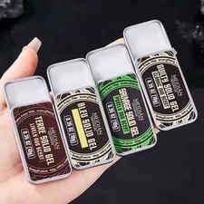 4 Pack Mens Solid Cologne Balm Cedar Wood Sage Vetiver Travel Perfume 0.5oz Gift