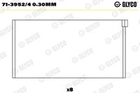 Glyco Pleuellager FüR Ford Mondeo V Turnier Kuga II DM2 2.0 Tdci 4X4 WA6 2.2