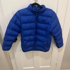 Boy’s The North Face 550 Fill Down Puffer Jacket Blue Large