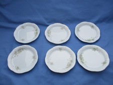 Rosenthal   Monbijou grüne Ranke   6 kleine Beilagenteller