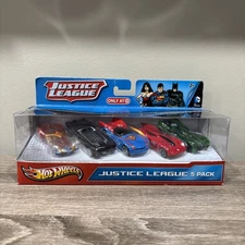 Hot Wheels DC Comics Justice League 5 Pack Target Exclusive N14