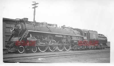 25E348 RP 1940s/50s CANADIAN NATIONAL RAILWAY 4-8-4 LOCO #6178