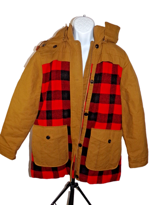 #ad Orvis Jacket Mens XLarge Brown Lined Canvas Chore Field Jac Barn Coat $39.00