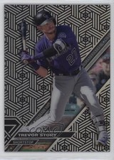2017 Topps High Tek Pattern 2 Blackout Trevor Story #HT-TS 08jk