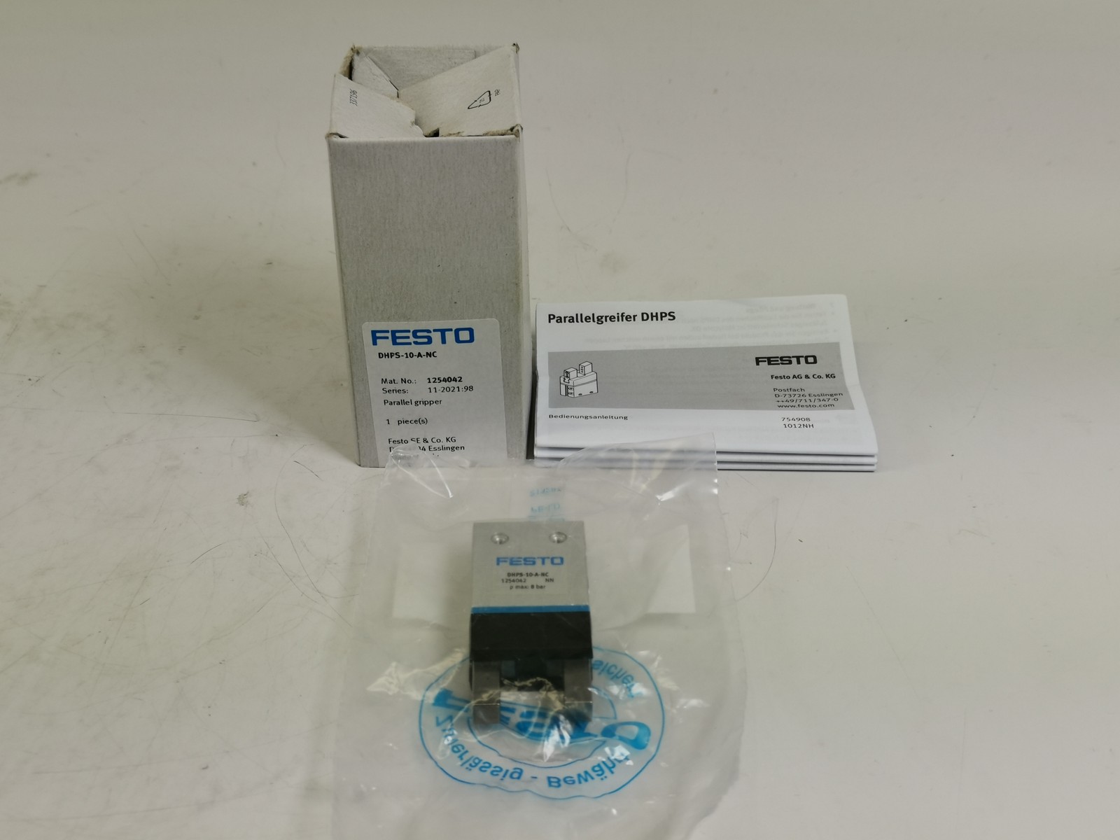Festo DHPS-10-A-NC 1254042 Parallel Gripper