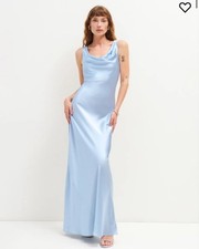 BNWT Reformation Annabelle Silk Dress Baby Blue US6 UK10 £448