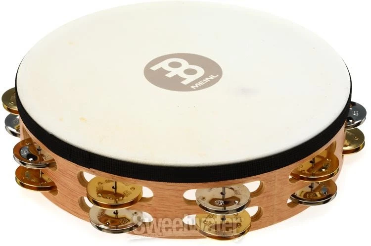 Meinl Grabación de Percusión - Combo Pandereta de Madera - Doble Fila con Cabezal Foto 2 de 4