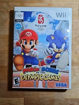 Mario & Sonic at the Olympic Games (Nintendo Wii, 2007) Complete CIB