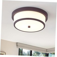 12 inch Flush Mount Ceiling Light, 2-Light Close to 12 Inch Oil Rubbed Bronze
