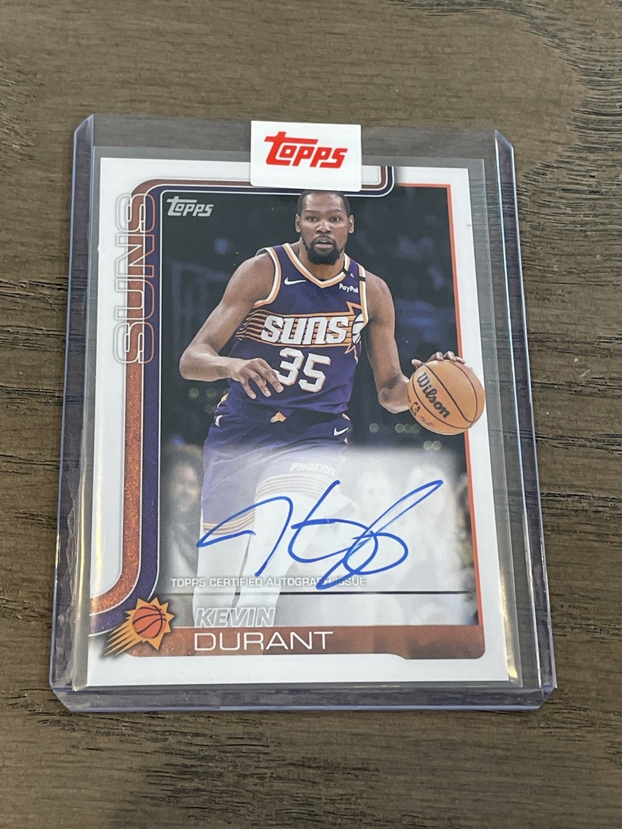 2025-26 Topps Real One Autograph Kevin Durant #TFRA-KD Phoenix