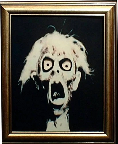 Haunted Manson Spooky Photo "Eyes Follow You" Ghost 