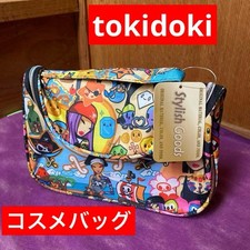 LeSportsac x Tokidoki Makeup Pouch Cosmetic Bag Nylon Colorful Characters CB