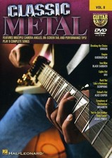 Classic Metal Guitar Play-Along DVD Volume 8, New DVDs