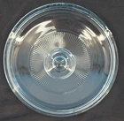 Pyrex Corning 65C Replacement Lid 7.75" Round Clear Glass Ribbed Fits 1.5qt