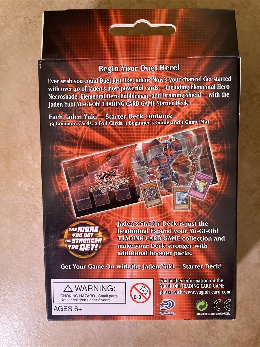 yugioh starter deck Jaden Yuki 1st edition