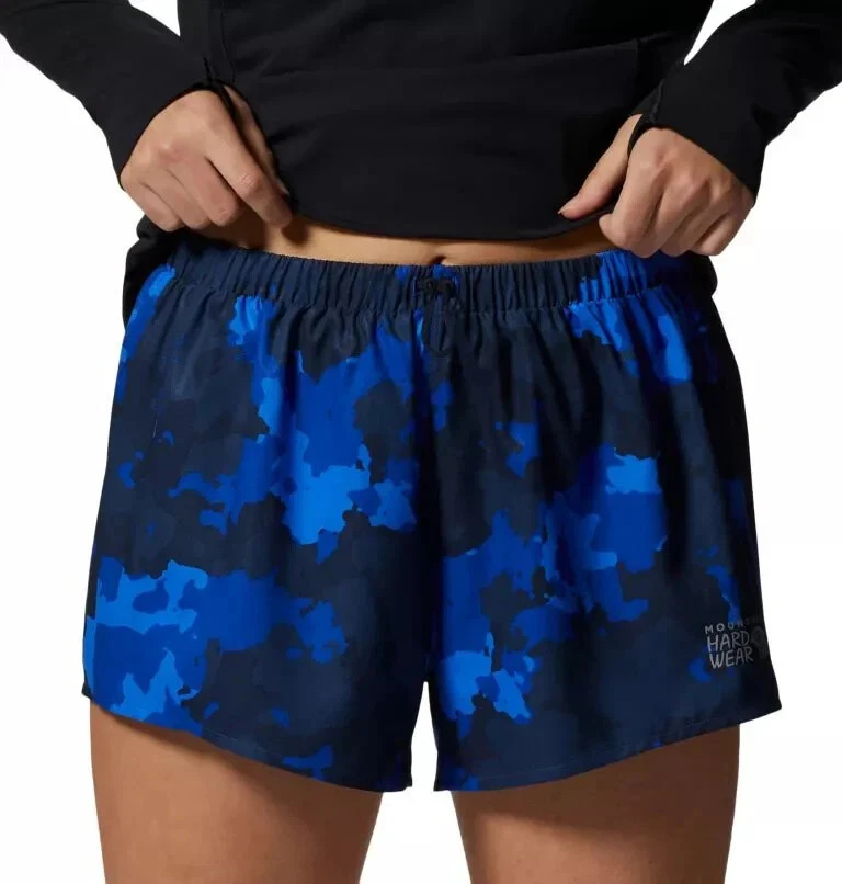 Women's Mountain Hardwear Shade Lite Short Radiant Pines Camo Size S