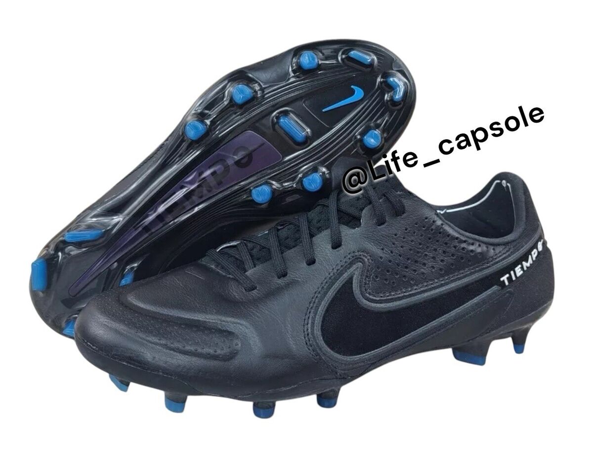 Size 6.5 Nike Tiempo Legend 9 Elite FG Black Soccer Cleats Size 6.5 Nike Tiempo Legend 9 Elite FG Black Soccer Cleats