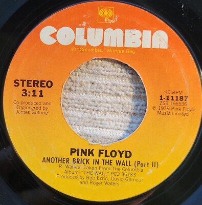 Pink Floyd ''Another Brick In The Wall / One Of My Turns''  VG