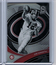 2022 Panini Chronicles Joe Namath Spectra Silver Prizm Base #92