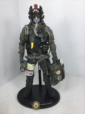 1/6 US NAVY F-14 VF-24 "TOP GUN" MODERN FIGHTER PILOT + STAND DID DRAGON BBI RC