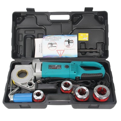 220V 2000W Electric Threading Machine Die Galvanized Pipe Stranded Thread Handhe