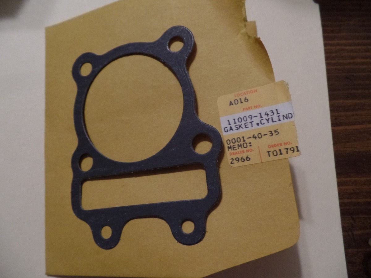 NOS KAWASAKI CYLINDER BASE GASKET KLF110 KLF 110 MOJAVE 87-88