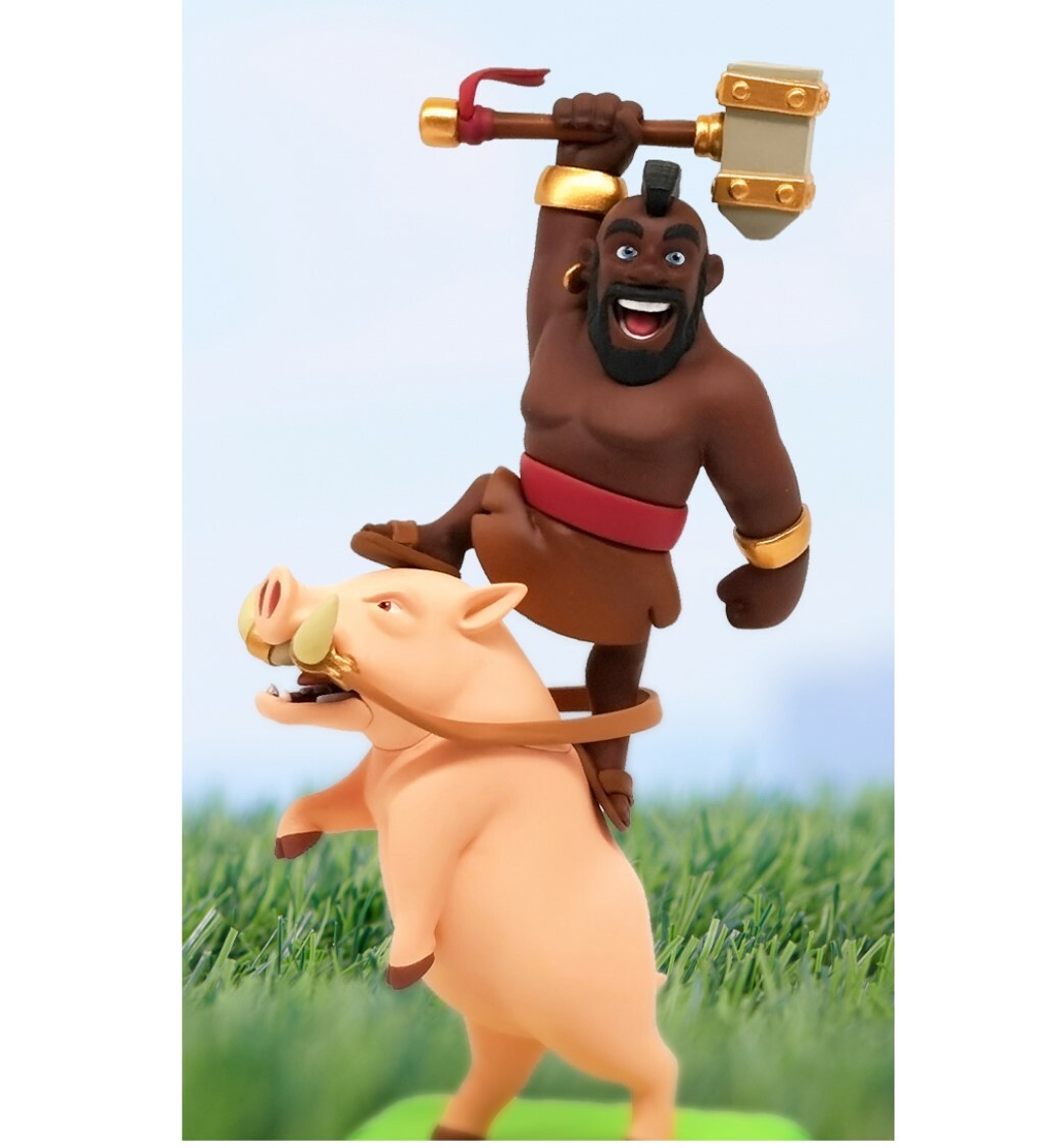 Authentic Official Supercell Clash Royale Clash of Clans Hog Rider