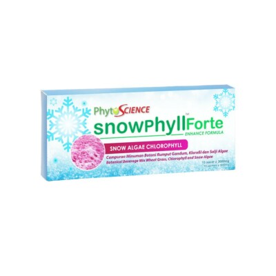 1 Box PhytoScience Snowphyll Forte PHYTONUTRIENTS (15sachets per Box)