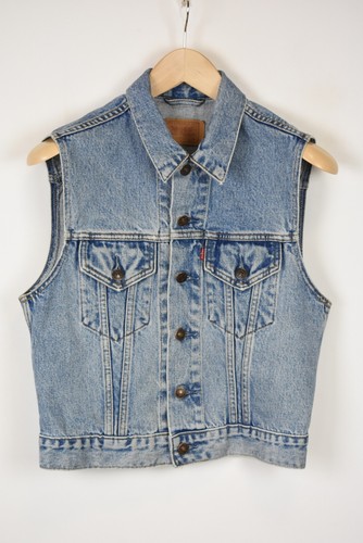 Levi Strauss \u0026 Co. 70401 02 Mujer Pequeño Viejo Buscar Chaleco Vaquero  42389-GS | eBay