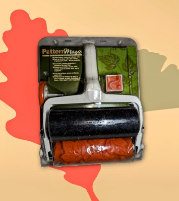 Wagner FALL LEAF Pattern Magic Roller Paint Painting Kit Accents SEALED BOX New