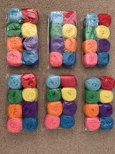 Download 6 Packs Of Knitting Wool Different Colours New Christmas Crafts Group Crafts Ebay PSD Mockup Templates