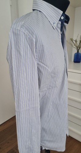 Camicia uomo manica lunga Kevin Up taglia L trade mark a righe in cotone - Imagen 7 de 24