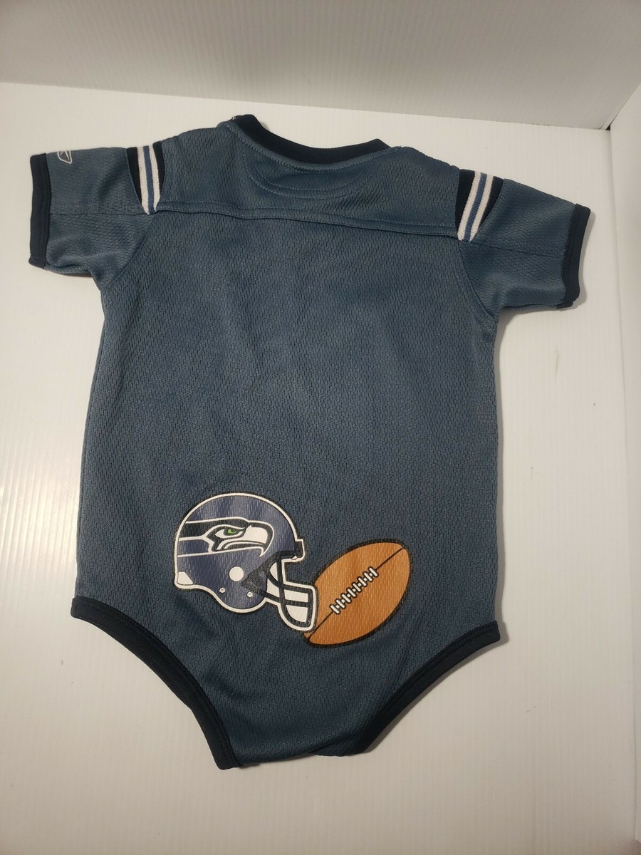 Seattle Seahawks NFL Team Apparel Baby Jersey 24 Months Thick