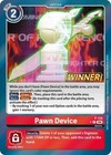 Pawn Device Winner Foil - P-155 NM - Digimon TCG
