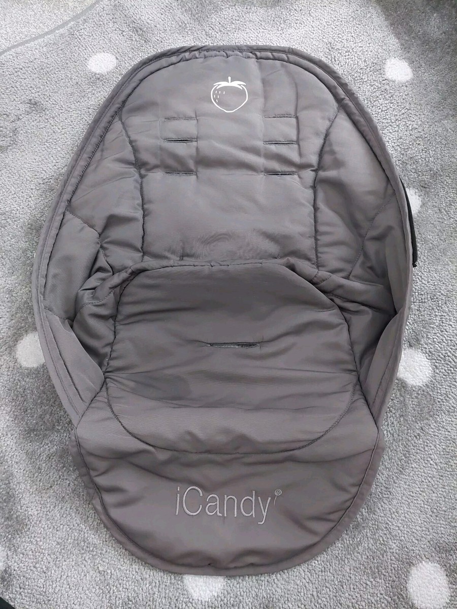 Stroller Liner Icandy Seat Liner ICandy Strawberry Stroller Seat